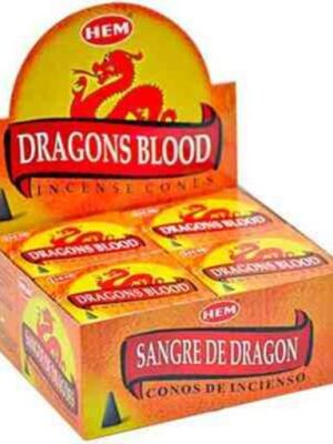 10pk Incense Cones Dragon’s Blood 05.309