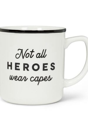 14oz Mug Ceramic – Not All Heroes 27-2020-510