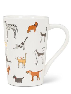 14oz Mug Ceramic Dogs & Cats 27-DC-MUG