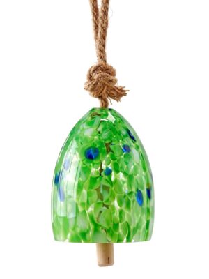 20″ Wind Bell Green Glass 721418