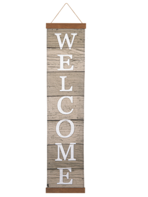 48″ Wall Decor Welcome Banner Canvas ER70926
