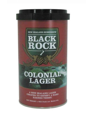1.7kg Beer Kit Colonial Lager Black Rock