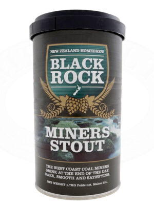 1.7kg Beer Kit Miner’s Stout Black Rock