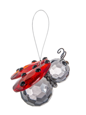 3″ Ladybug Acrylic Ornament ACRY-741