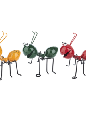 4″ Ant Figurine Metal Assorted Colour MG191416