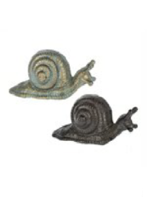 6″ Snail Figurine Iron Assorted Colour CG181447