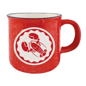 14oz Mug Ceramic Lobster Red 1326HG